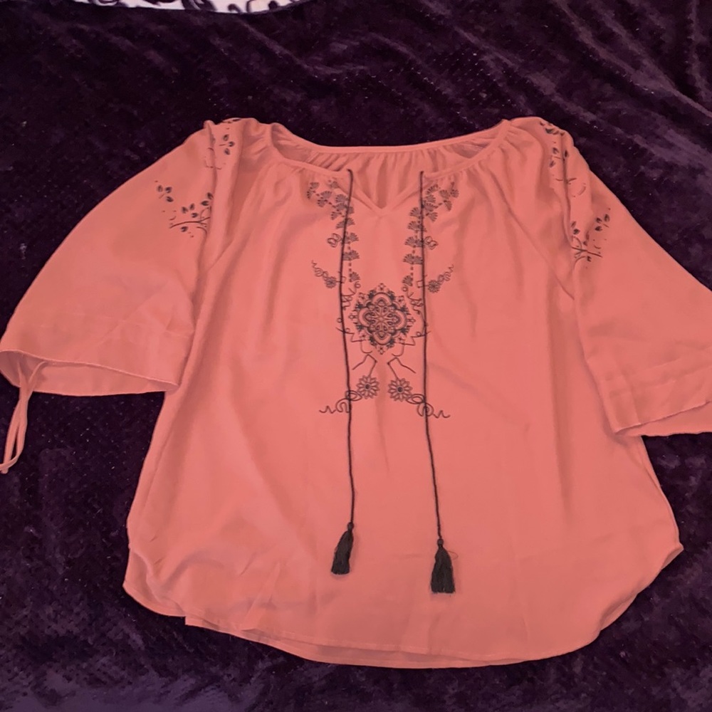 Shein Curve Blouse